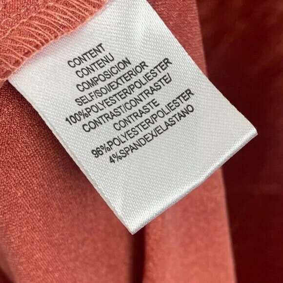 WAYF Satin Gown Coral Pink Maxi Dress Size Medium Narcissa Popover Cowl Neck M - Picture 7 of 11